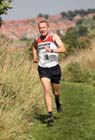 Luke Adam (Gateshead) on the 2nd leg in the 4 x 1.8 mile relay at the Sunderland Open Cross Country.